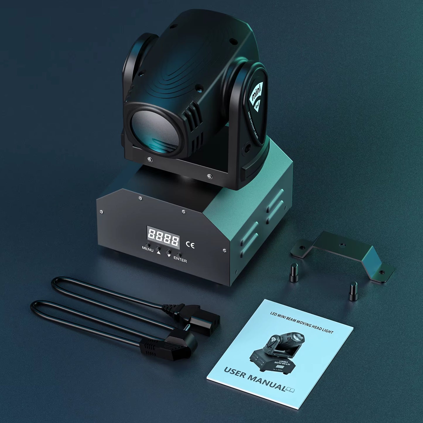 Mini LED RGBW Moving Head Light DMX512