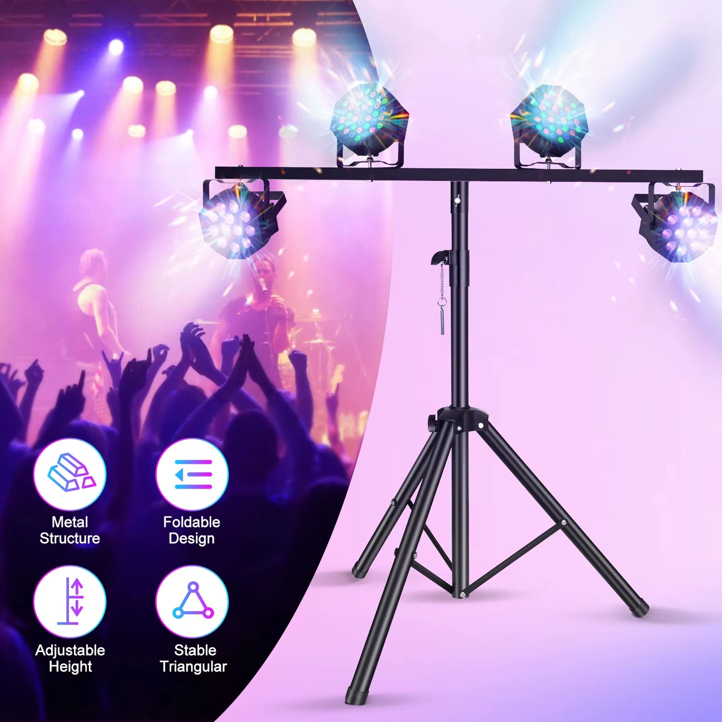 DJ Adjustable lighting Tripod 