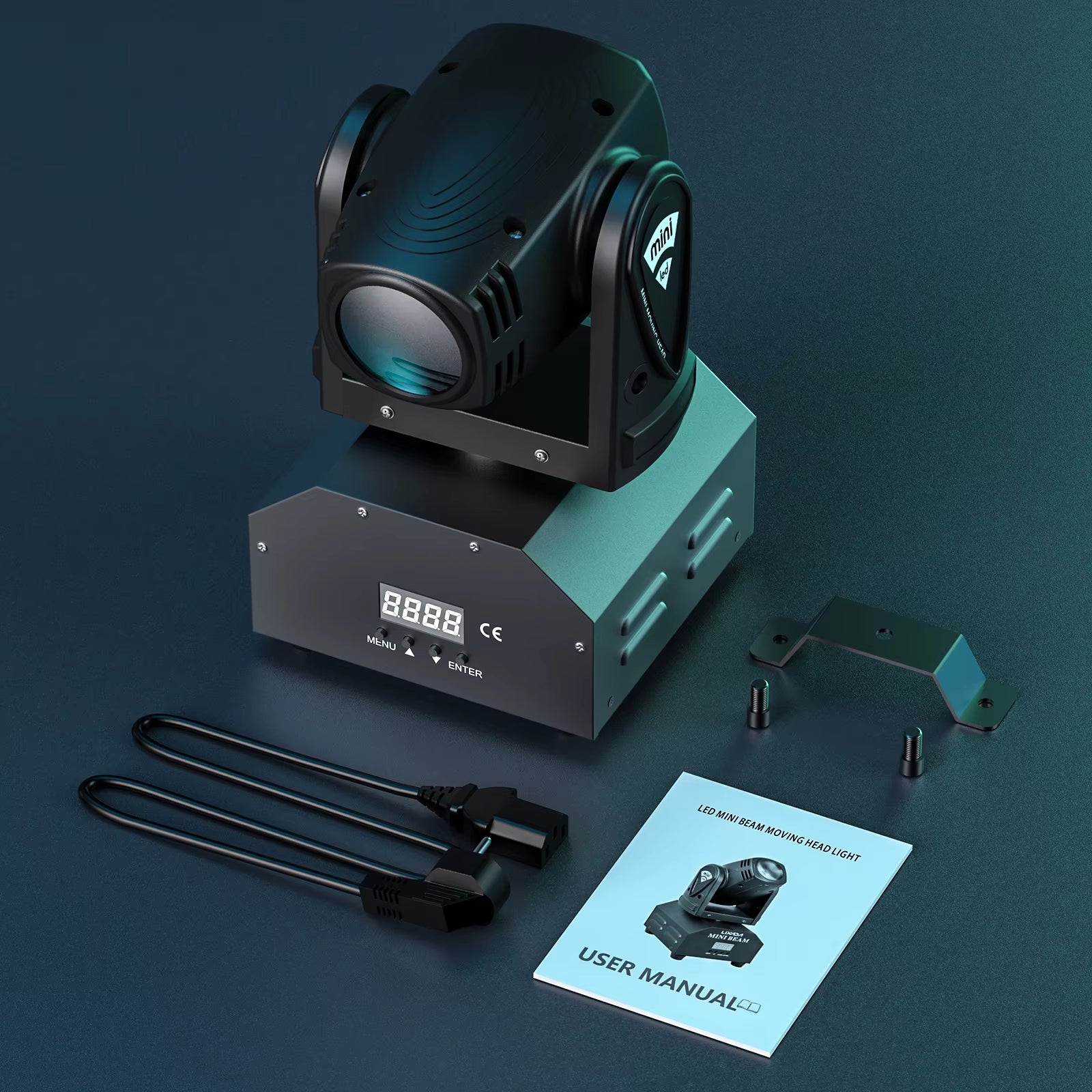 Mini LED RGBW Moving Head Light DMX512 